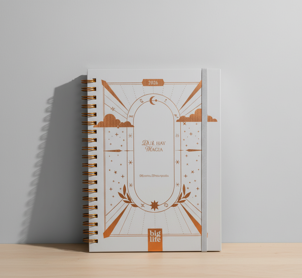 Agenda 2026 Astrológica - Semana por vista - 195 pág.