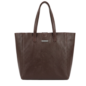 Totebag Mariela Classic 100% Cuero Vacuno - Chocolate Oscuro